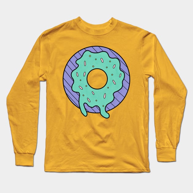 Donut Time Long Sleeve T-Shirt by frankenstipple